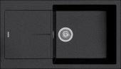 Фото товара: Rivelato LUMO LM-8650 nero opaco, мойка, гранит, черный