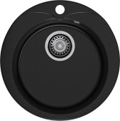 Фото товара: GranFest RONDO GF-R-480, мойка, мрамор, черный