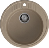 Фото товара: GranFest RONDO GF-R-520, мойка, мрамор, песочный