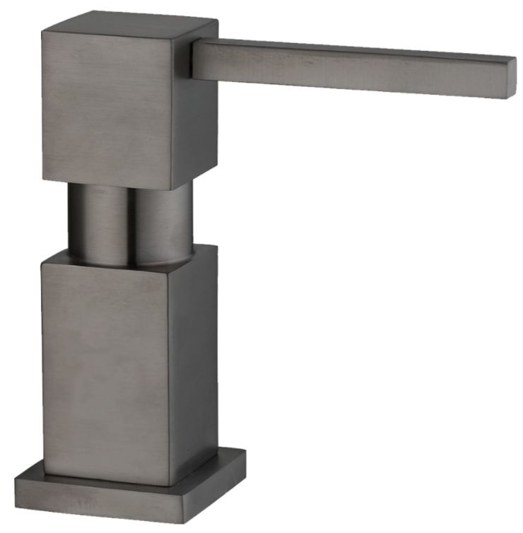Фото товара: Seaman SSA-013 Gun Light (PVD, satin) дозатор для жидкого мыла, оружейная сталь светлая