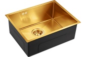 Фото товара: Emar EMB-123 PVD Nano Golden, мойка, нержавеющая сталь, золото