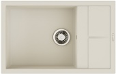 Фото товара: Omoikiri Sumi 78A-LB-WH, мойка, гранит, белый