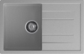Фото товара: GranFest QUADRO GF-Q-780 L, мойка, мрамор, серый