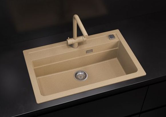 Фото товара: ALVEUS GRANITAL ATROX 40 BEIGE - G55, мойка, гранит, бежевый
