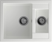 Фото товара: GranFest QUADRO GF-Q-610 K, мойка, мрамор, иней