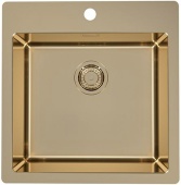 Фото товара: ALVEUS PURE MONARCH 30 new BRONZE FS, мойка, нержавеющая сталь (с выпуском без сифона)
