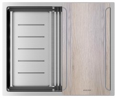 Фото товара: Paulmark NEXT-MULTI SINK 54 UNI, мойка, нержавеющая сталь брашированная