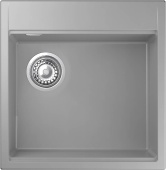 Фото товара: Rivelato TESORO TR-505-L grigio metallizz, мойка, гранит, серый металлик