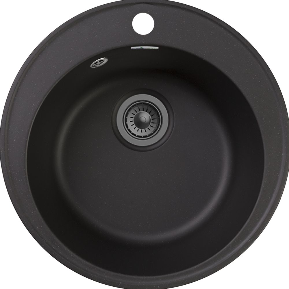 Фото товара: GranFest QUARZ GF-Z08, мойка, гранит, черный