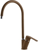 Фото товара: GranFest 5023, смеситель, мрамор, терракот