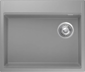 Фото товара: Rivelato TESORO TR-605-R grigio metallizz, мойка, гранит, серый металлик