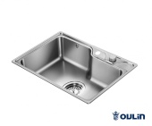 Фото товара: Oulin OL-CS210S, мойка, нержавеющая сталь сатин
