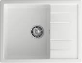 Фото товара: GranFest QUADRO GF-Q-650 L, мойка, мрамор, иней