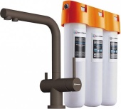 Фото товара: Omoikiri Nagano-ES-P, смеситель, гранит, espresso + Pure drop Lite