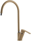 Фото товара: GranFest 5023, смеситель, мрамор, песочный