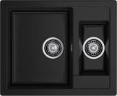 Фото товара: GranFest QUADRO GF-Q-610 K, мойка, мрамор, черный
