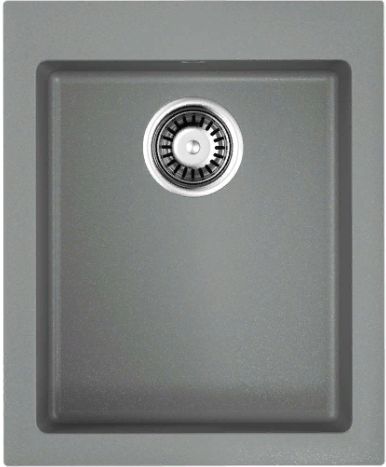 Фото товара: Omoikiri Bosen 41-GR, мойка, гранит, leningrad grey