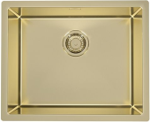 Фото товара: ALVEUS QUADRIX MONARCH 50 GOLD, мойка, нержавеющая сталь, золото (в компл. с выпуском без сифона)