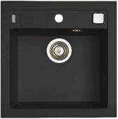 Фото товара: ALVEUS FORMIC 20 GRANITAL+ DEEP BLACK-G90, мойка, гранит, темно-черный (в комп. с сифоном 1127749)