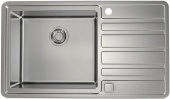 Фото товара: ALVEUS RANDO 50L new SAT, мойка, нержавеющая сталь, левая (в комплекте с сифоном 1148858)