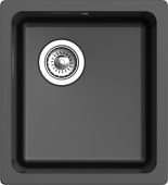 Фото товара: Rivelato BERKANA BK-35 nero, мойка, гранит, черный
