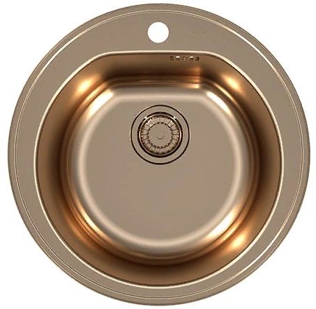 Фото товара: ALVEUS FORM MONARCH 30 COPPER-90 FI 510, мойка, нержавеющая сталь, медь