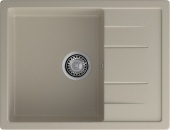 Фото товара: GranFest QUADRO GF-Q-650 L, мойка, мрамор, топаз