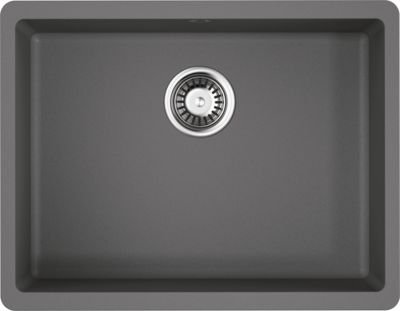 Фото товара: Omoikiri Kata 54-U-GR, мойка, гранит, leningrad grey