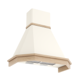 Фото товара: Elikor Камин Грань 90П-650-П3Л бежевый/дуб неокрашенный