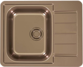 Фото товара: ALVEUS LINE MONARCH 110 COPPER, мойка, нерж.сталь, медь ( в комплекте с выпуском и сифоном)