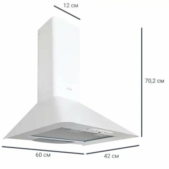 Детальное фото товара: Elikor Fleur 60П-400-П3Л белый