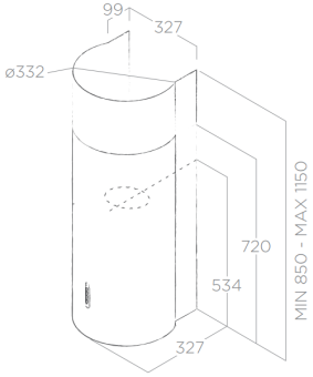 Детальное фото товара: ELICA STONE IX/A/33
