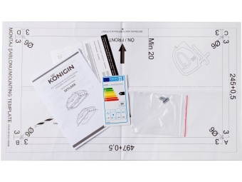 Детальное фото товара: Konigin Skylark White Glass 60