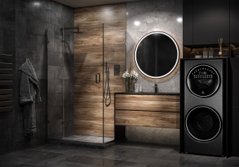 Детальное фото товара: LEX LWM10714LuxIDD стирально-сушильная машина с двумя барабанами