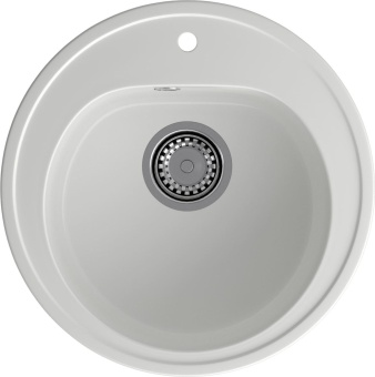 Детальное фото товара: GranFest RONDO GF-R-510, мойка, мрамор, иней