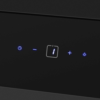 Детальное фото товара: Maunfeld CASCADA 60 Glass Black