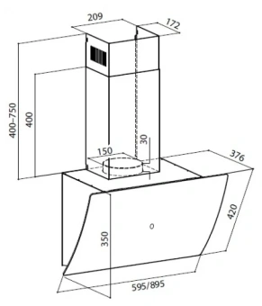 Детальное фото товара: LEX PLAZA GS 600 WHITE