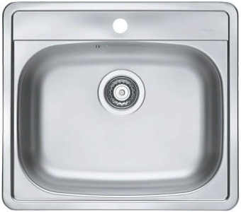Детальное фото товара: ALVEUS MORE 10 NAT-90, мойка, нержавеющая сталь