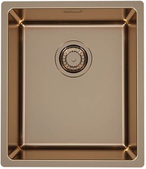 Детальное фото товара: ALVEUS KOMBINO 20 MONARCH COPPER SAT-90, мойка, нерж. сталь, медь (в компл. с выпуском без сиф.)