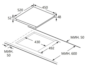Детальное фото товара: Konigin Vega C453 SBK