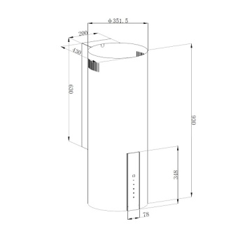 Детальное фото товара: Korting KHC 35969 DX Cylinder