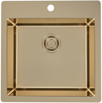 Детальное фото товара: ALVEUS PURE MONARCH 30 new BRONZE FS, мойка, нержавеющая сталь (с выпуском без сифона)