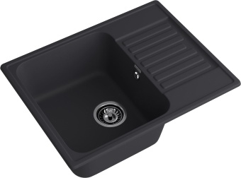 Детальное фото товара: GranFest QUARZ GF-Z13, мойка, гранит, черный