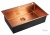 Детальное фото товара: Emar EMB-125A PVD Nano Coppery, мойка, нержавеющая сталь, медь