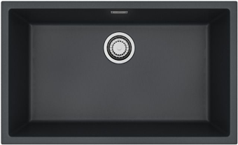 Детальное фото товара: ALVEUS OMNI 40 GRANITAL CARBON-G91, мойка, гранит, черный (в комплекте с сифоном 1145083)
