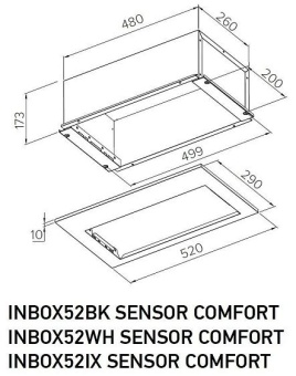 Детальное фото товара: MEFERI INBOX52BK SENSOR COMFORT
