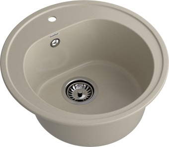 Детальное фото товара: GranFest RONDO GF-R-510, мойка, мрамор, топаз