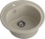 Детальное фото товара: GranFest RONDO GF-R-510, мойка, мрамор, топаз