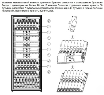 Детальное фото товара: Caso WineSafe 300 Smart