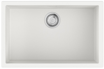 Детальное фото товара: Omoikiri Yamakawa 75T-U/I-WH, мойка, гранит, белый